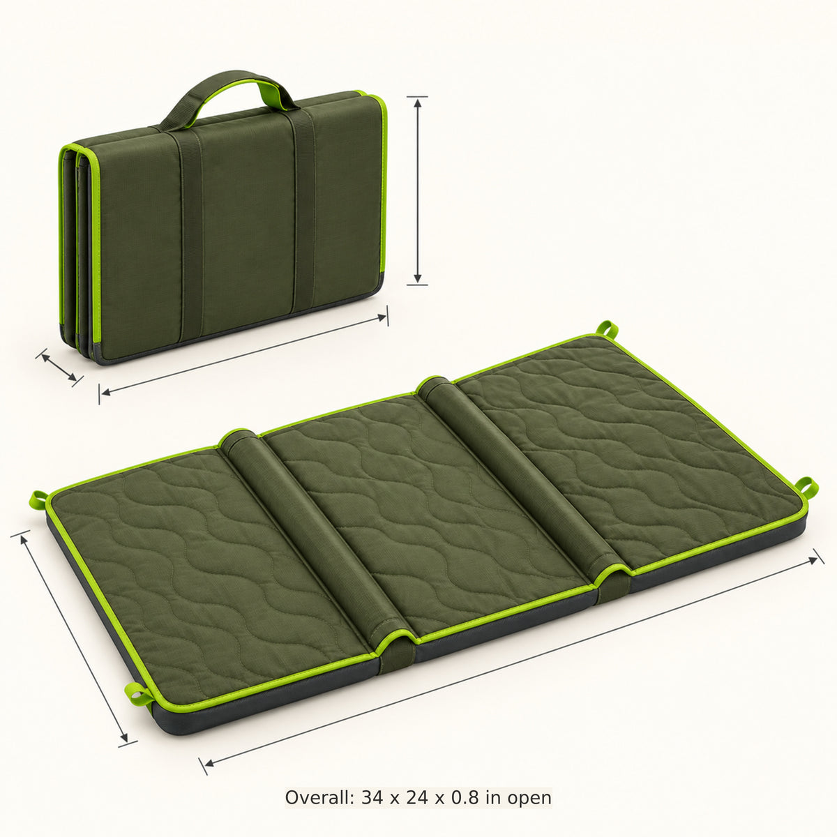 Foldrail Travel Mat