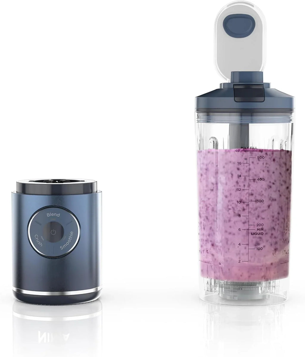 Portable Blender, Personal Blender Blender, Smoothie, Blend, Ice Crush, 3 Programs, Cordless, 22OZ Removable Vessel, Dishwasher Safe,…