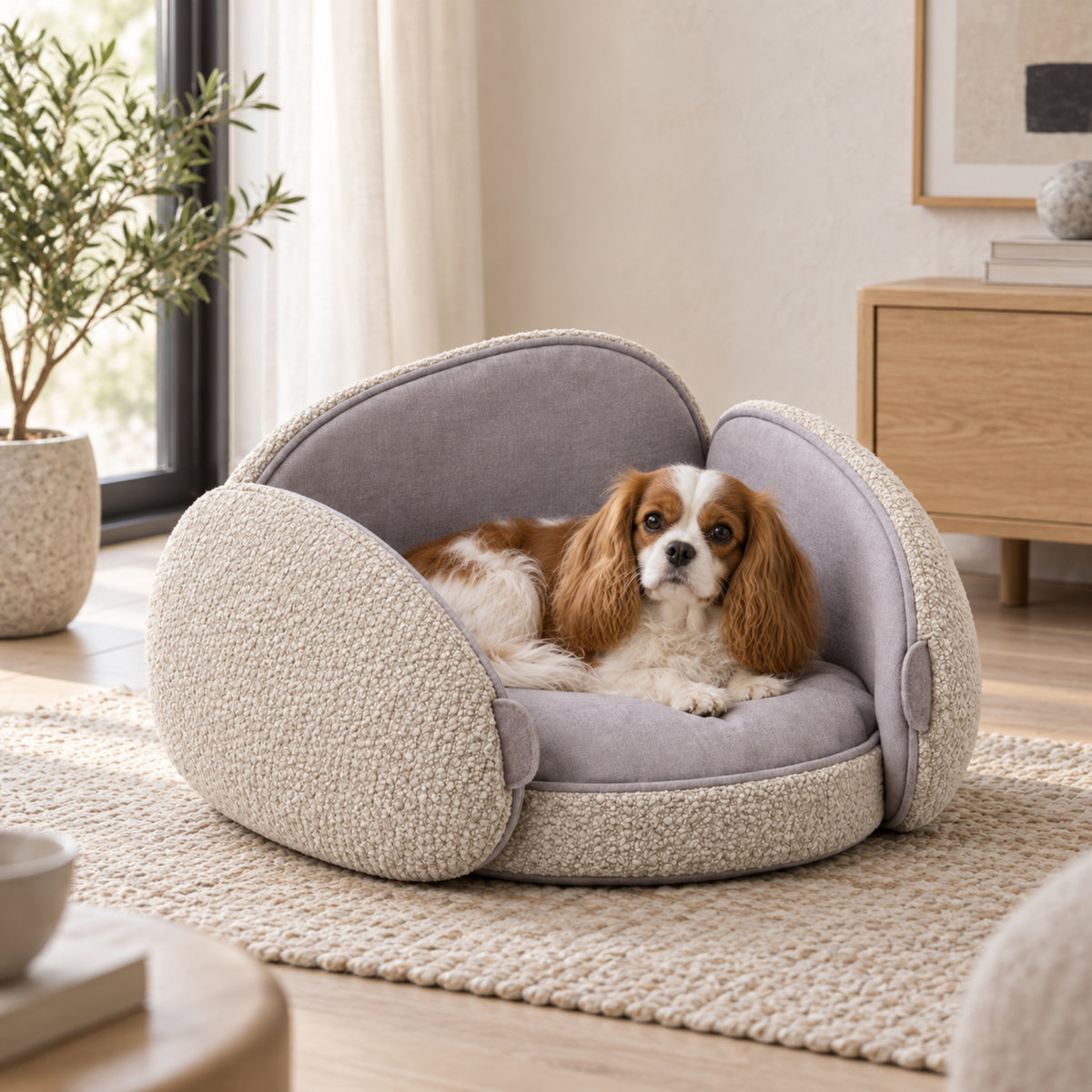 Pebble Fold Pet Bed