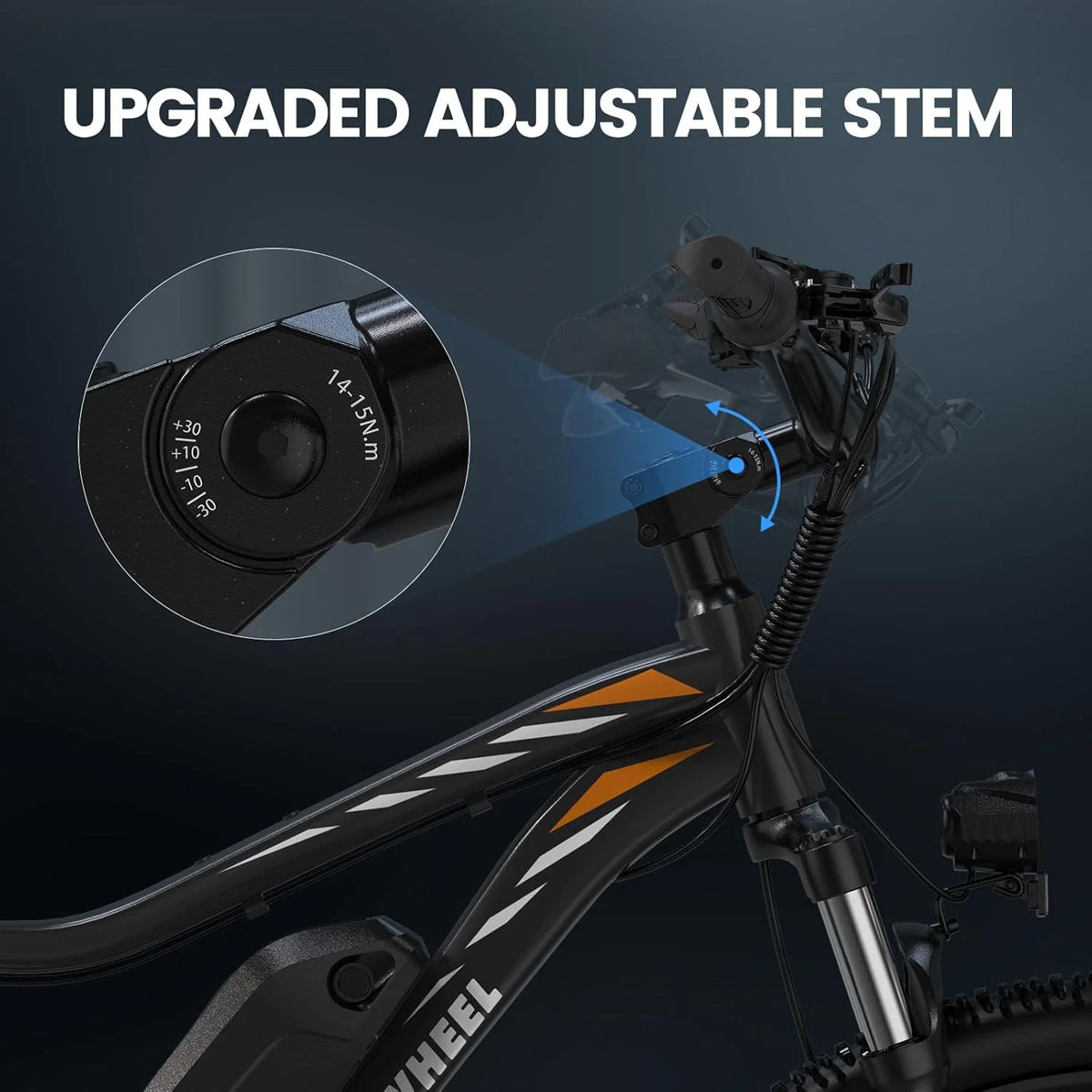 26-Inch Electric Bike with Removable 468 Wh Battery