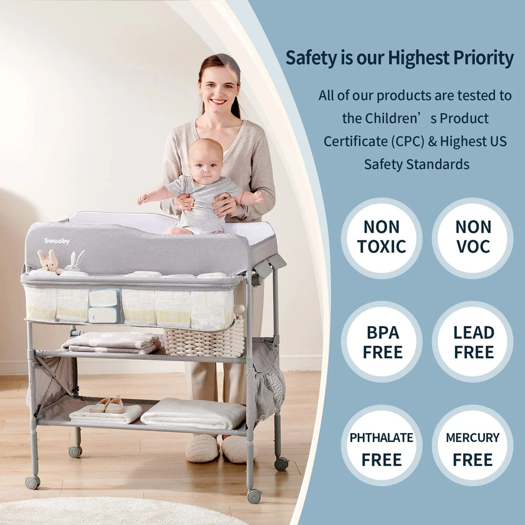 Sweeby Portable Baby Changing Table
