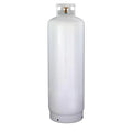 100LB (23 gal) Multi-valve Propane Tank with High Capacity Filler, Great for Mixed Heating Systems, Home Fireplaces, Dryers and Grills