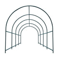 Multi-Size Large Garden Support Arch Frame Climbing Plant Arch Arbor for Flowers/Fruits/Vegetables (13ft x 7ft x 7.2FT)