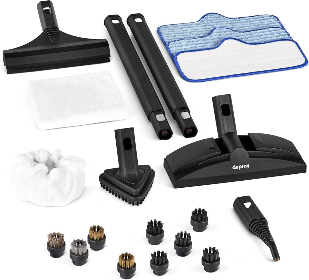 Steam Cleaner with 17-Piece Accessory Kit