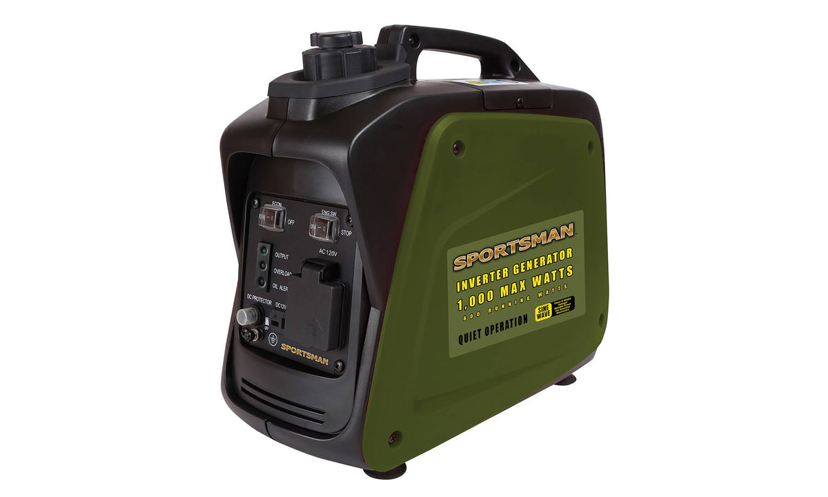 Sportsman 1000W Electronics Generator. Green-Instock