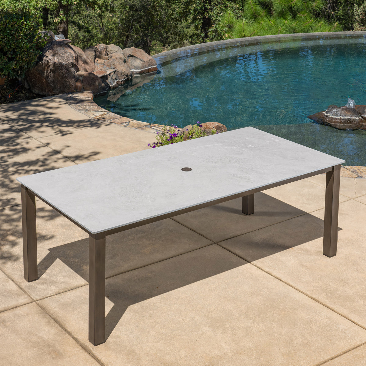 Sunvilla Nichols 7 - Piece Sling Outdoor Patio Dining Set