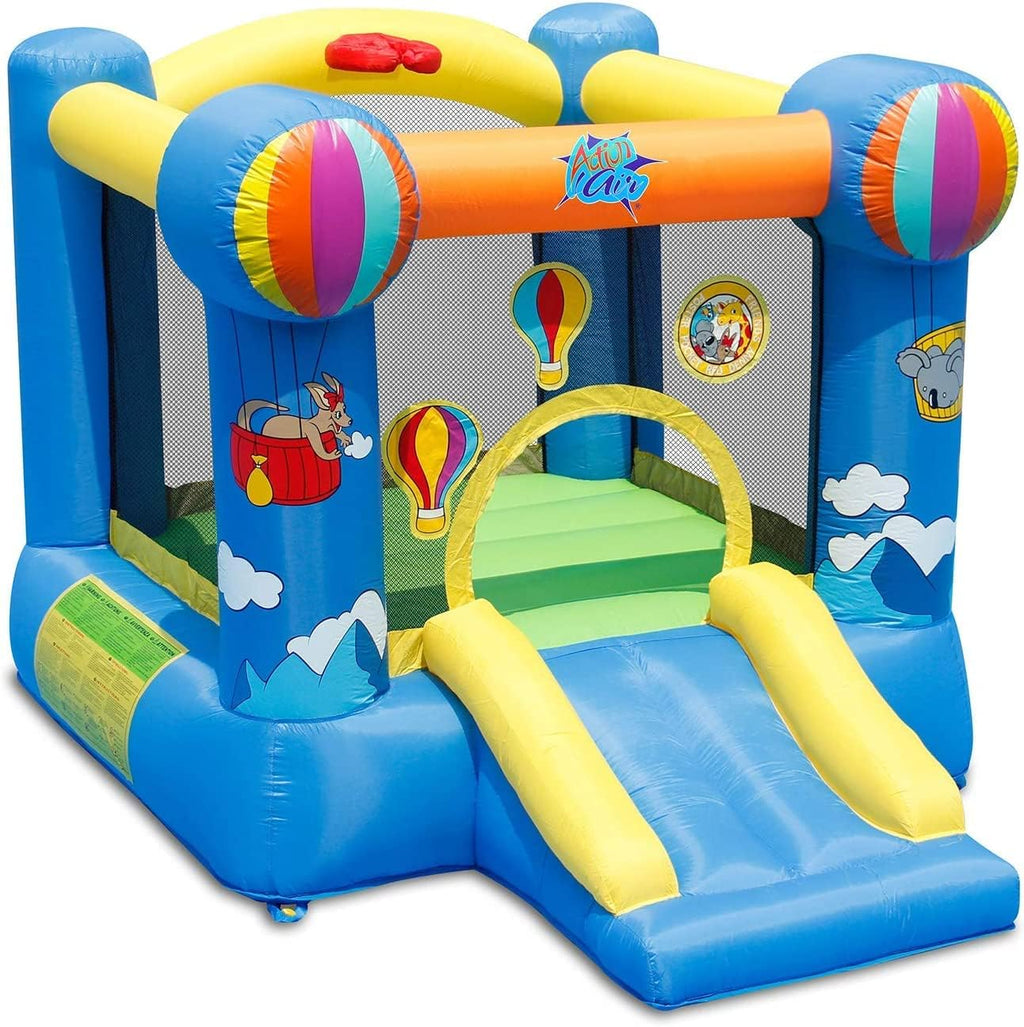 Inflatable Bounce House with Slide and Blower