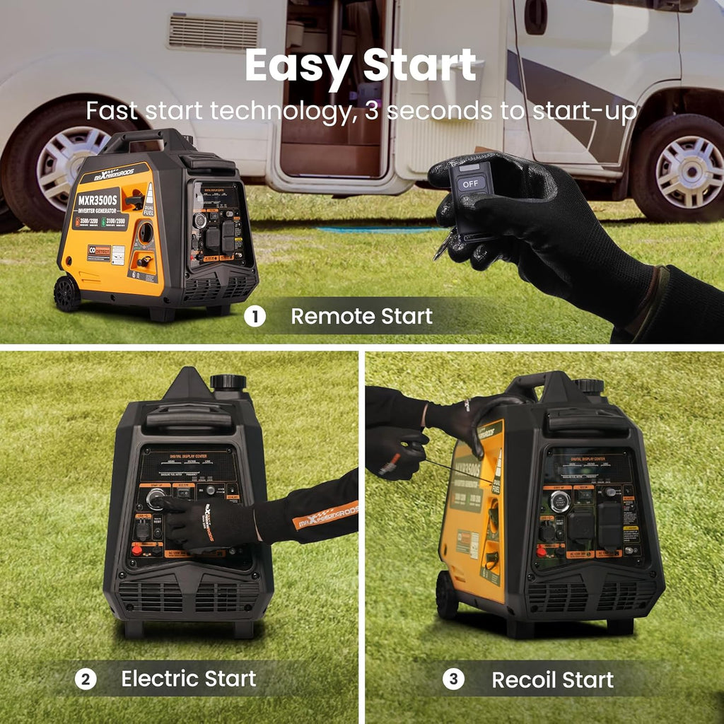 Portable Inverter Generator for Camping and RV Use