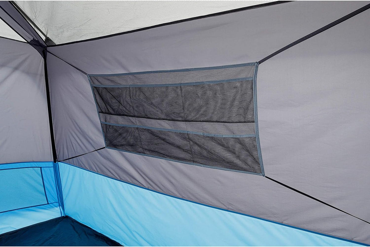 Instant Cabin Tents with LED Lights | 6 Person / 9 Person / 12 Person Family Multi Room Lighted Pop Up Tents for Camping | Included Storage…