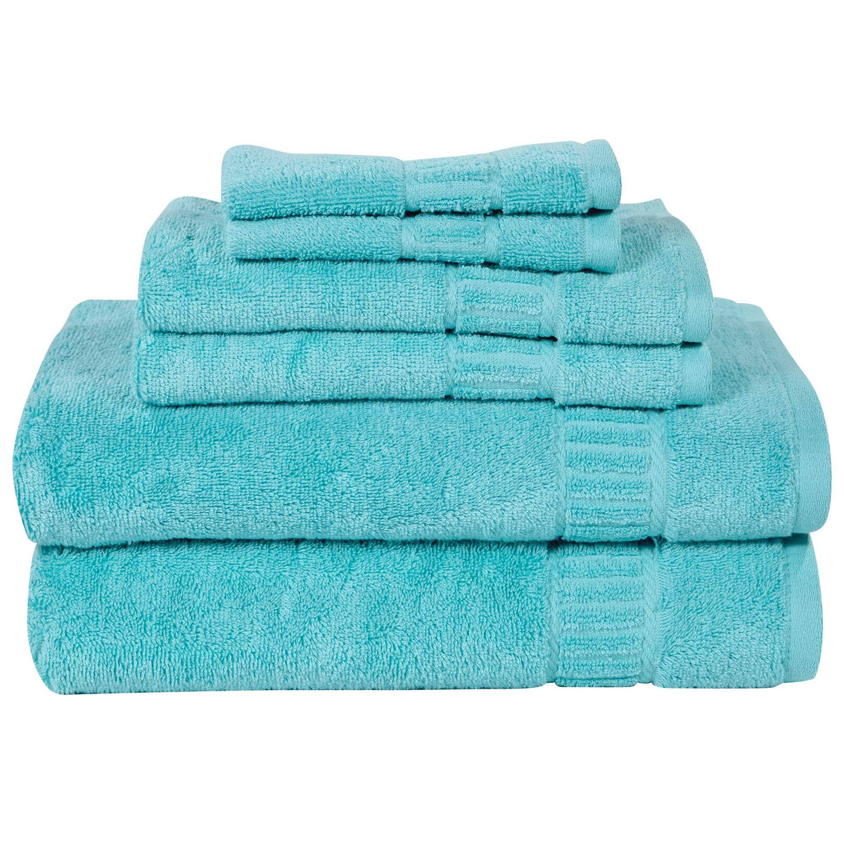 MyPillow Ocean Blue 6 Pack Towel Set