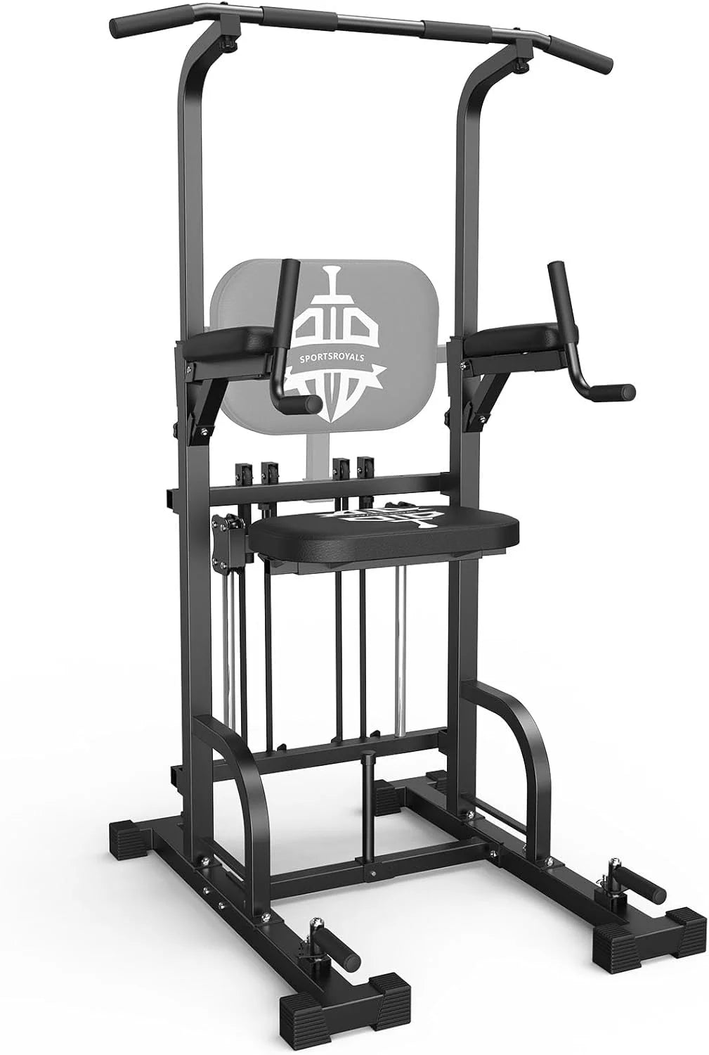 Pull-Up and Dip Power Tower for Home Gym