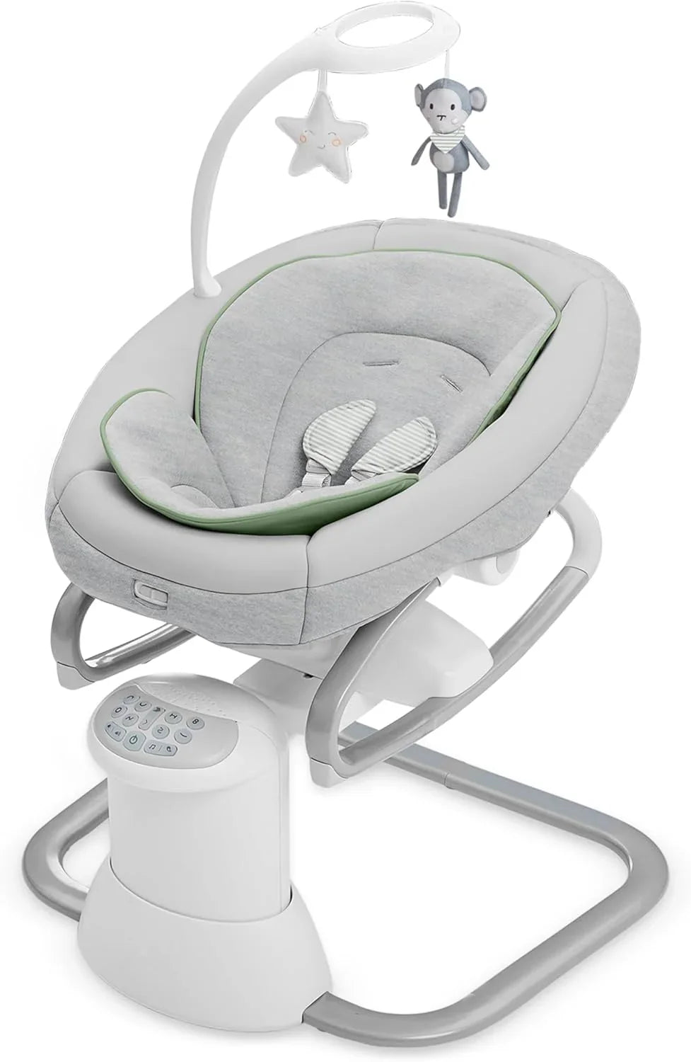 Soothe My Way with Removable Rocker, Madden - Versatile Baby Swing & Portable Rocker