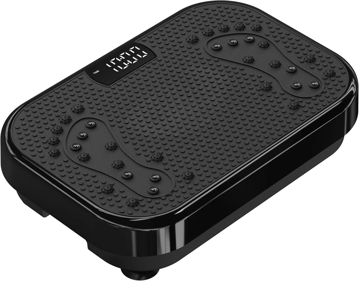 Theneat Vibration Plate Exercise Machine Whole Body Workout Vibration Fitness Platform 330 lbs Capacity Low Noise Vibrating Plate Machine Fo