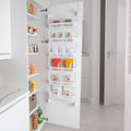 Smart Design Steel 6-Tier Over The Door Pantry Organizer - White