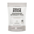 Molly's Suds Dishwasher Pods | Natural Dishwasher Detergent, Cuts Grease & Rinses Clean (Residue-Free) for Sparkling Dishes, Biodegradable Auto-Relea