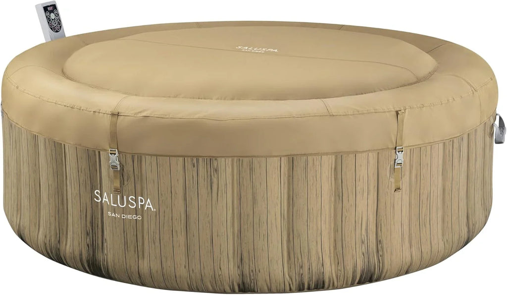 Inflatable Hot Tub Spa (71" X 26") | Portable Hot Tub with 2 Covers (1 Energy-efficient Thermal Cover and 1 Standard Cover) | Fits Up to 2-4…