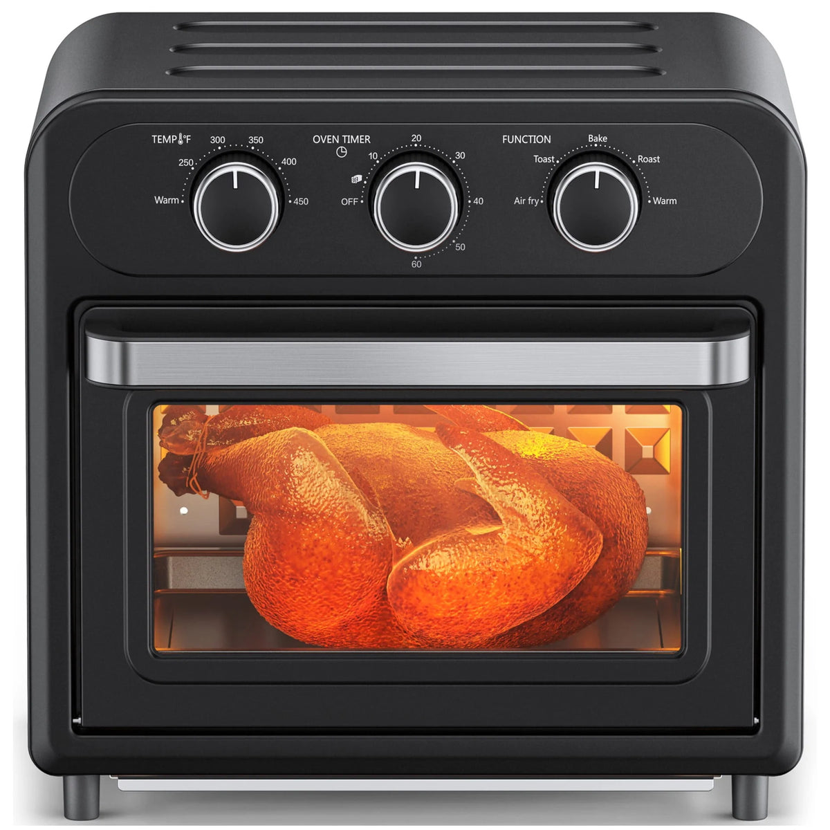 Taotronics Air Fryer | 1700W 14.8 Quart | 9 in 1 Air Fryer Oven | Oil - Less Cooker with Rotisserie Shaft