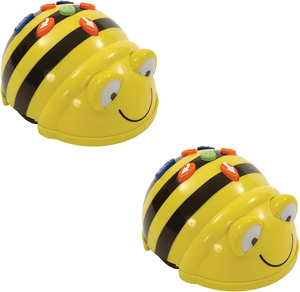 Two Programmable Bee-Bot Floor Robots with Canadian Money Mat