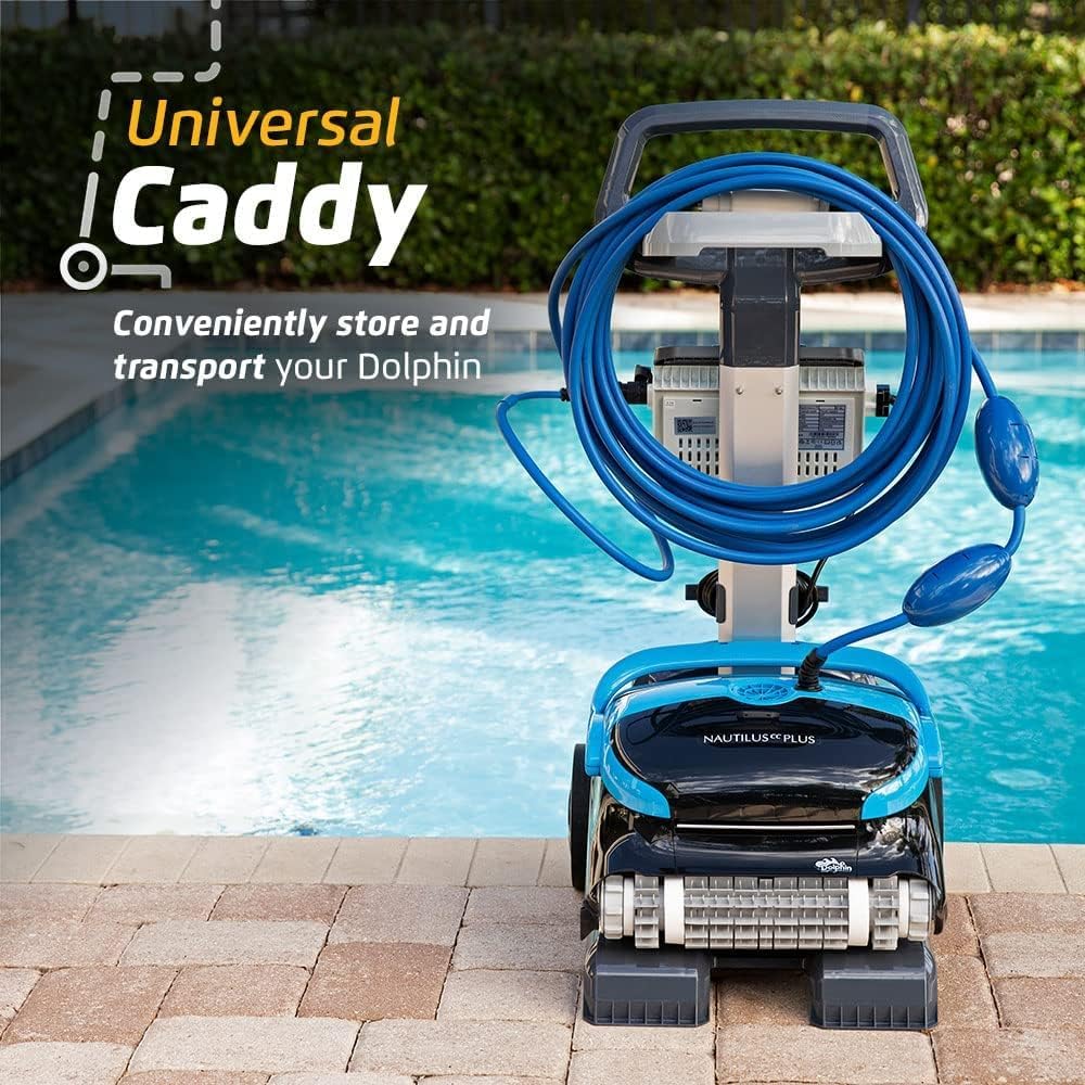 Wi-fi Automatic Robotic Pool Vacuum Cleaner, Always Cleaning, Never Charging, with Wall Climbing Scrubber Brush, Ideal for In-ground Pools…