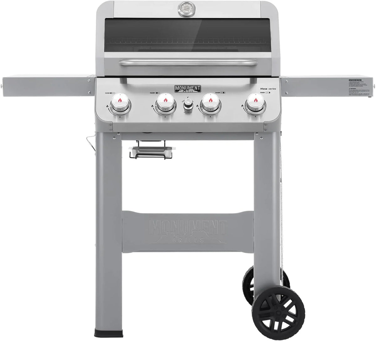Mesa400MF 4-Burner Propane Gas Grill with Viewing Lid