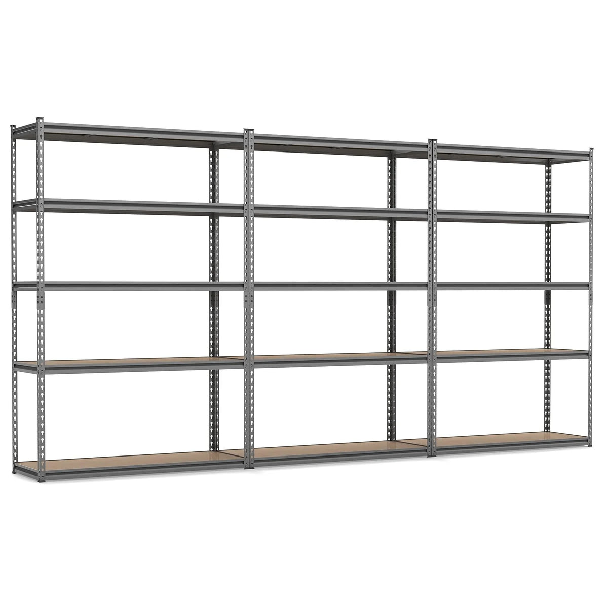 Tangkula 5-Tier Heavy Duty Garage Shelving Unit 2200 LBS Metal Storage Organizer Rack