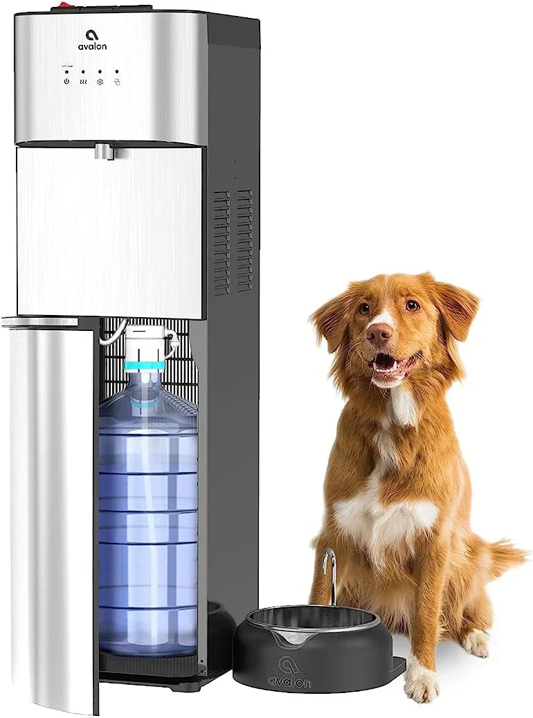 Limited Edition Self Cleaning Water Cooler Water Dispenser - 3 Temperature Settings - Hot, Cold & Room Water, Durable Stainless Steel…