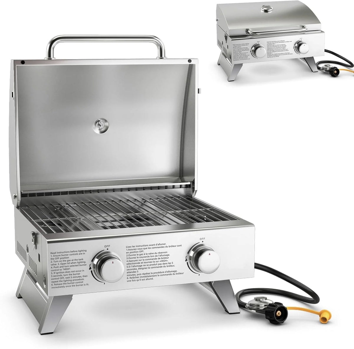 Propane Gas Grill for Outdoor Cooking