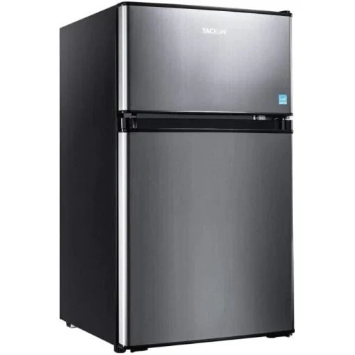 Mini Fridge with Freezer, 3.1 Cu.ft Small Refrigerator, Compact Refrigerator with LED Light