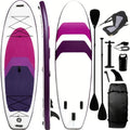 Inflatable Stand Up Paddle Boards 10 ft 6 in with Premium Sup Paddle Board Accessories, Wide Stable Design, Non-slip Comfort Deck for Youth…