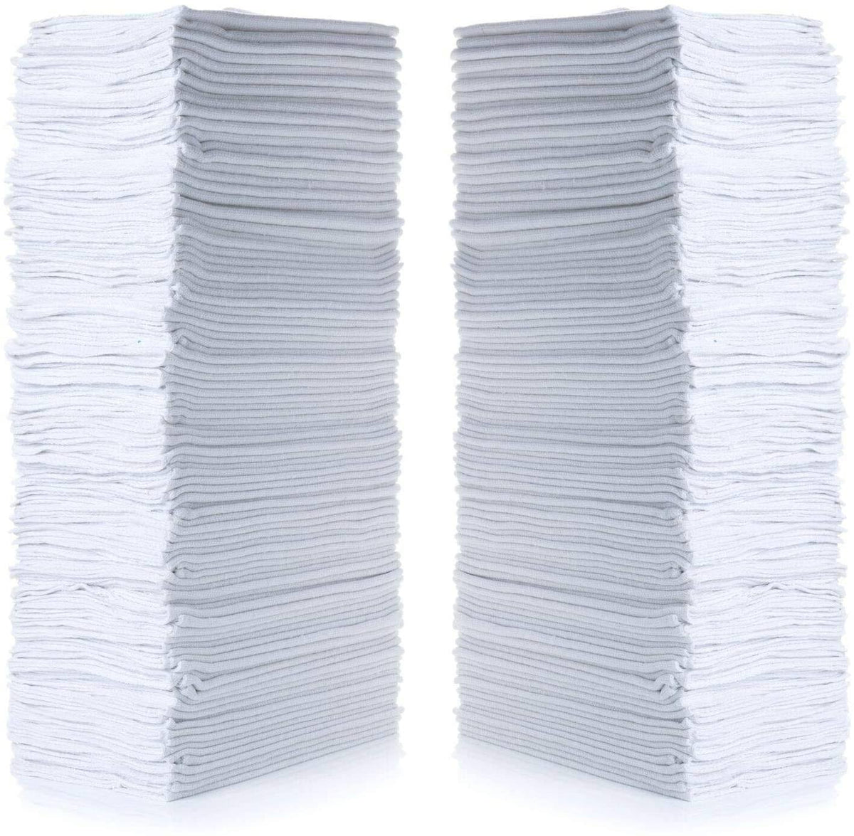 Simpli-Magic 79006-100pk Shop Towels 14x12, White, 100 Pack