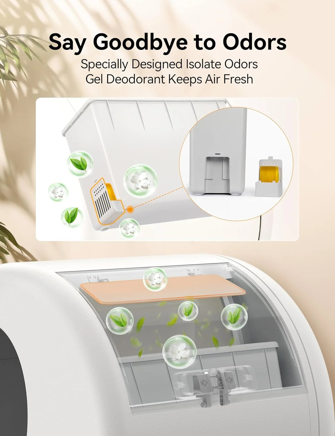 Automatic Self-Cleaning Cat Litter Box and Accessories