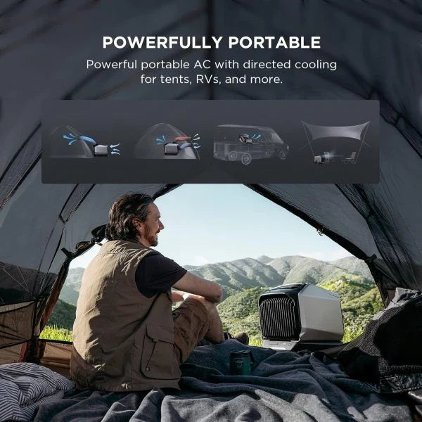 Wave 2 1800W Portable Outdoor AC with Heater, 6K btu