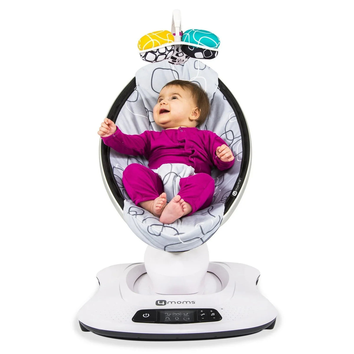 Mamaroo 4 Baby Swing | Bluetooth Baby Rocker with 5 Unique Motions