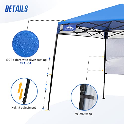 Tripper 8x8 Slant Leg Lightweight Compact Portable Canopy
