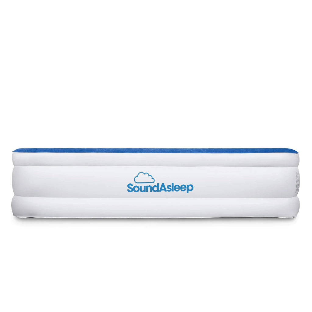 SoundAsleep Queen Luxury Air Mattress with High Capacity Pump
