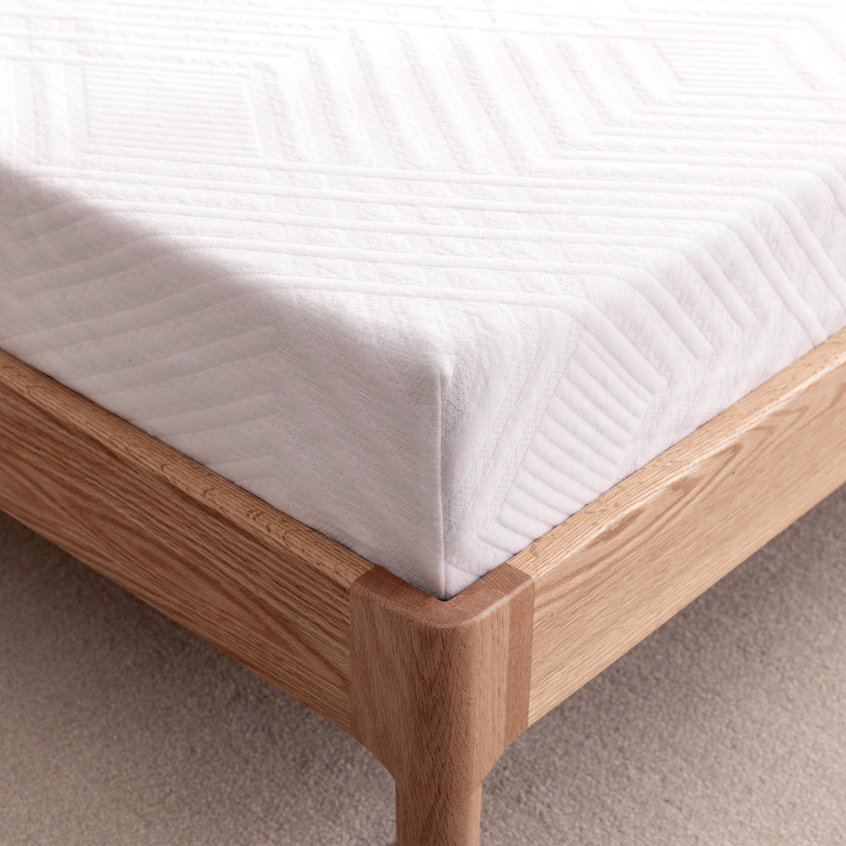 Size. EGO 6 inch Memory Foam Mattress. Cooling Gel Infused. White
