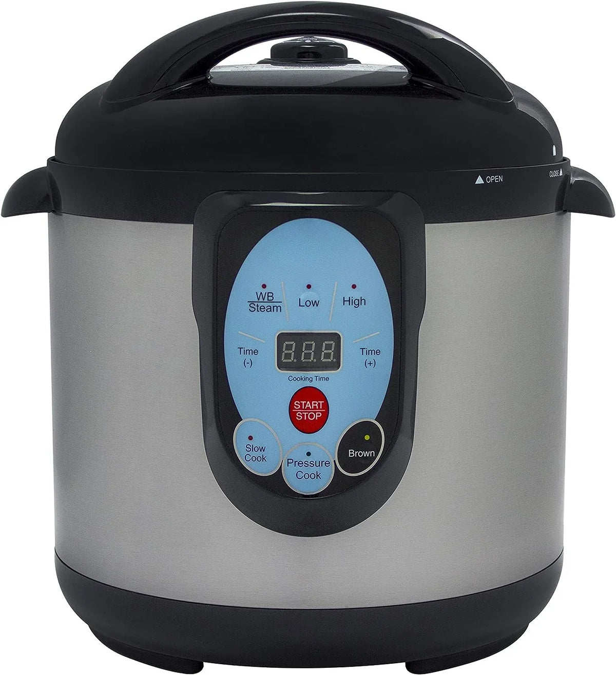 NPC-9 Smart Electric Pressure Cooker and Canner, 9.5 quart, Stainless Steel