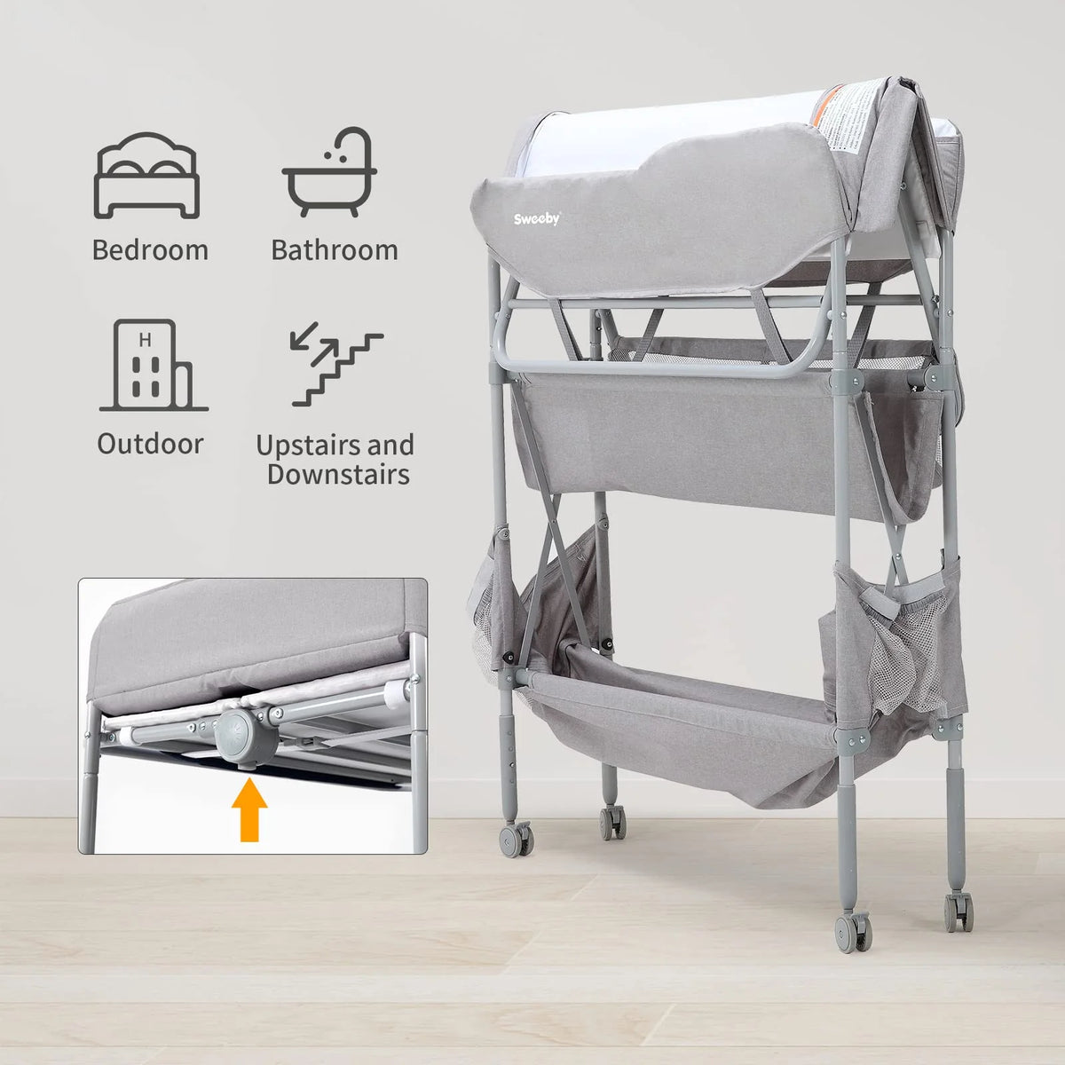 Sweeby Portable Baby Changing Table