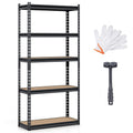 Tangkula 5-Tier Heavy Duty Garage Shelving Units w/Adjustable Utility Rack (30" W x 12" D x 60" H)