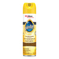 Pledge Furniture Polish, Lemon, 14.2 oz, Aerosol, 6/Carton