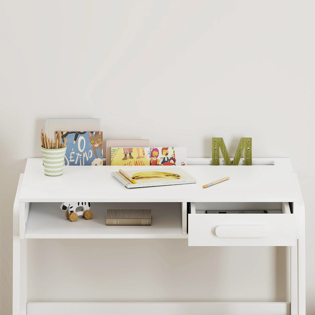 UTEX Kids Desk and Chair Set for Kids with Drawers