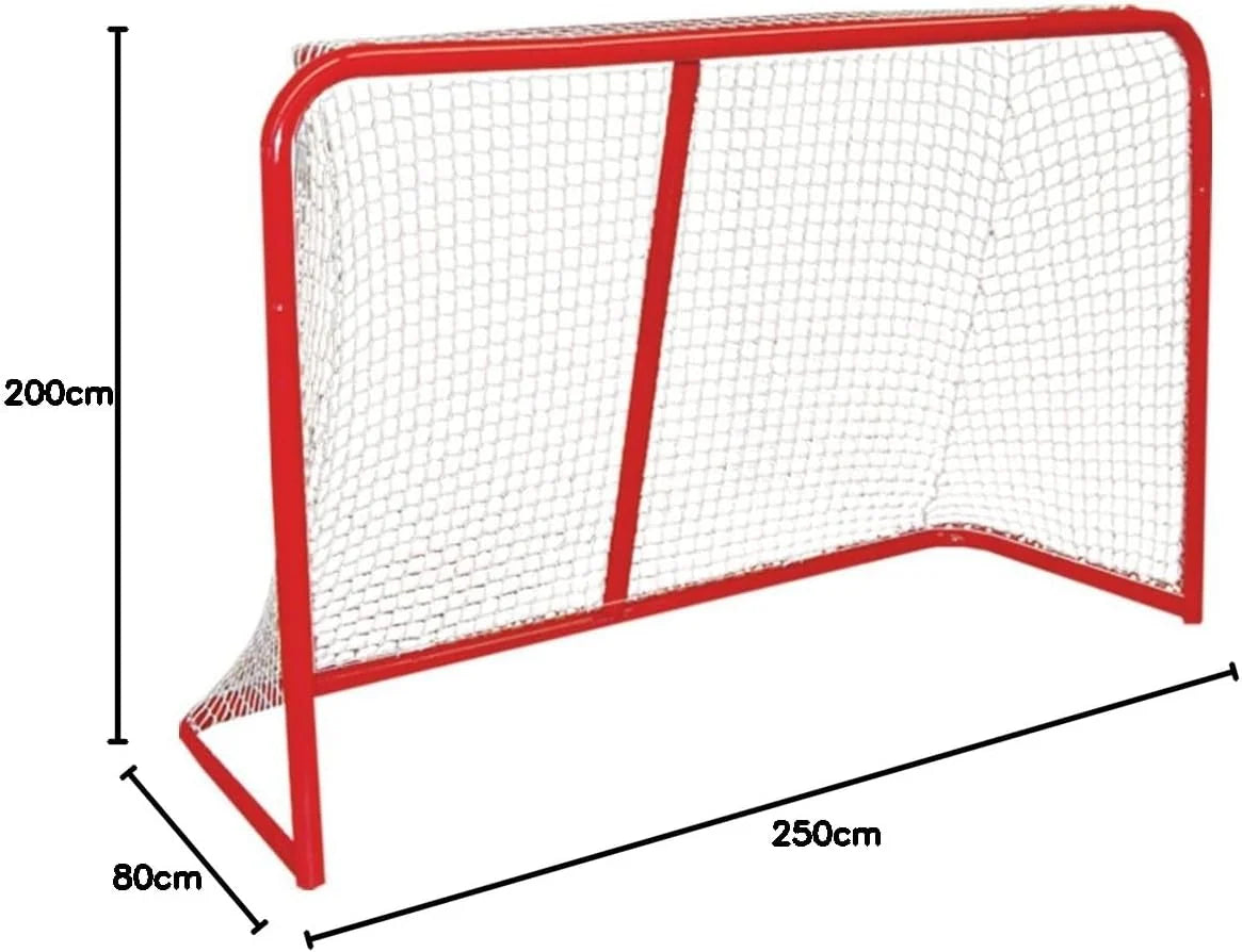Steel Hockey Goal Net for Indoor and Outdoor Practice