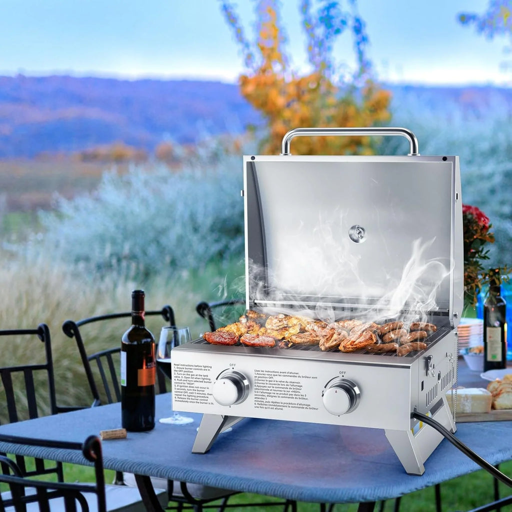 Propane Gas Grill for Outdoor Cooking