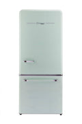Unique Appliances UGP-510L AC Classic Retro 30 inch Wide 17.7 Cu. ft. Energy Star Certified Bottom Freezer Refrigerator with Wine Rack